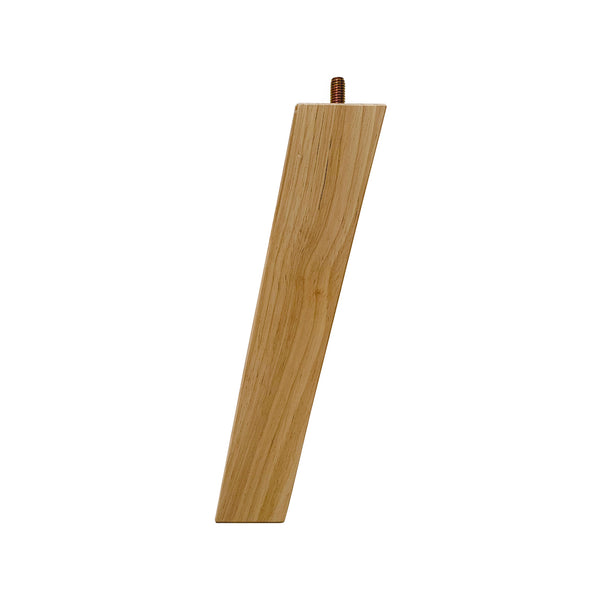 Adoored 53-40x250mm Raw Square Angled Tapered Leg
