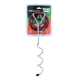 Taskmaster 4mm x 4m Tie Out Stake Kit