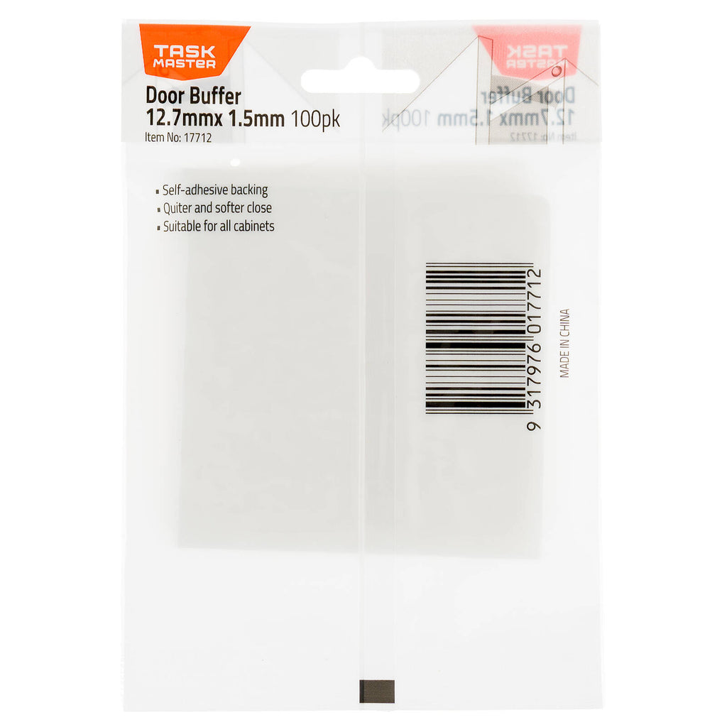 Taskmaster 12.7 x 1.5mm Door Buffer - 100 Pack - Image 2 of 6