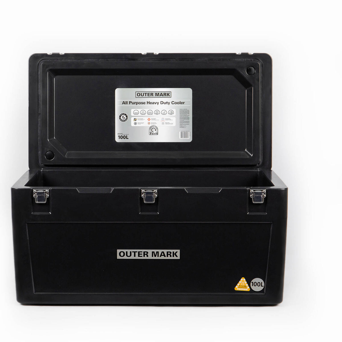 Outermark 100L Charcoal Cooler Ice Box - Image 2 of 5