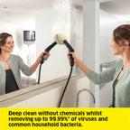Karcher White SC ATK 2 Steam Cleaner - Image 3 of 7