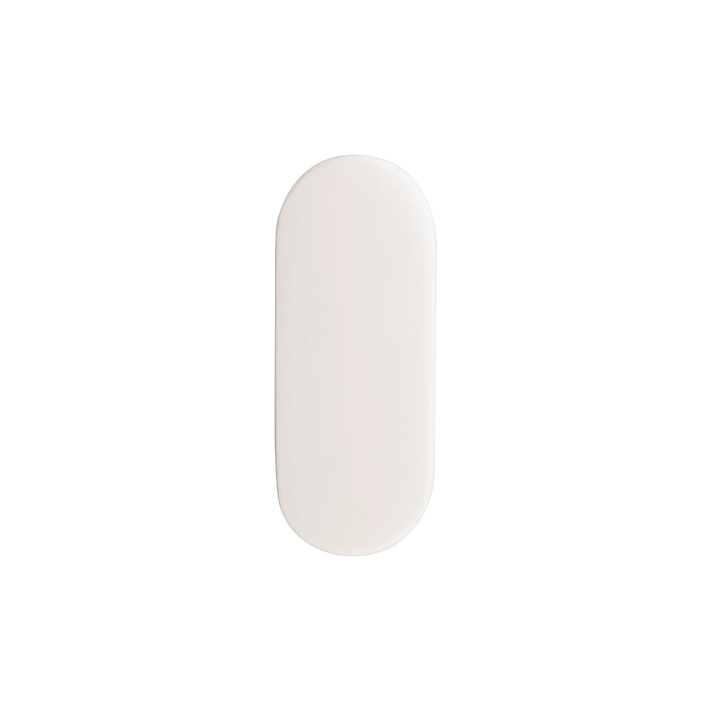 Zenith 62mm Matte White Radius Robe Hook - Image 2 of 2
