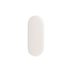 Zenith 62mm Matte White Radius Robe Hook - Image 2 of 2