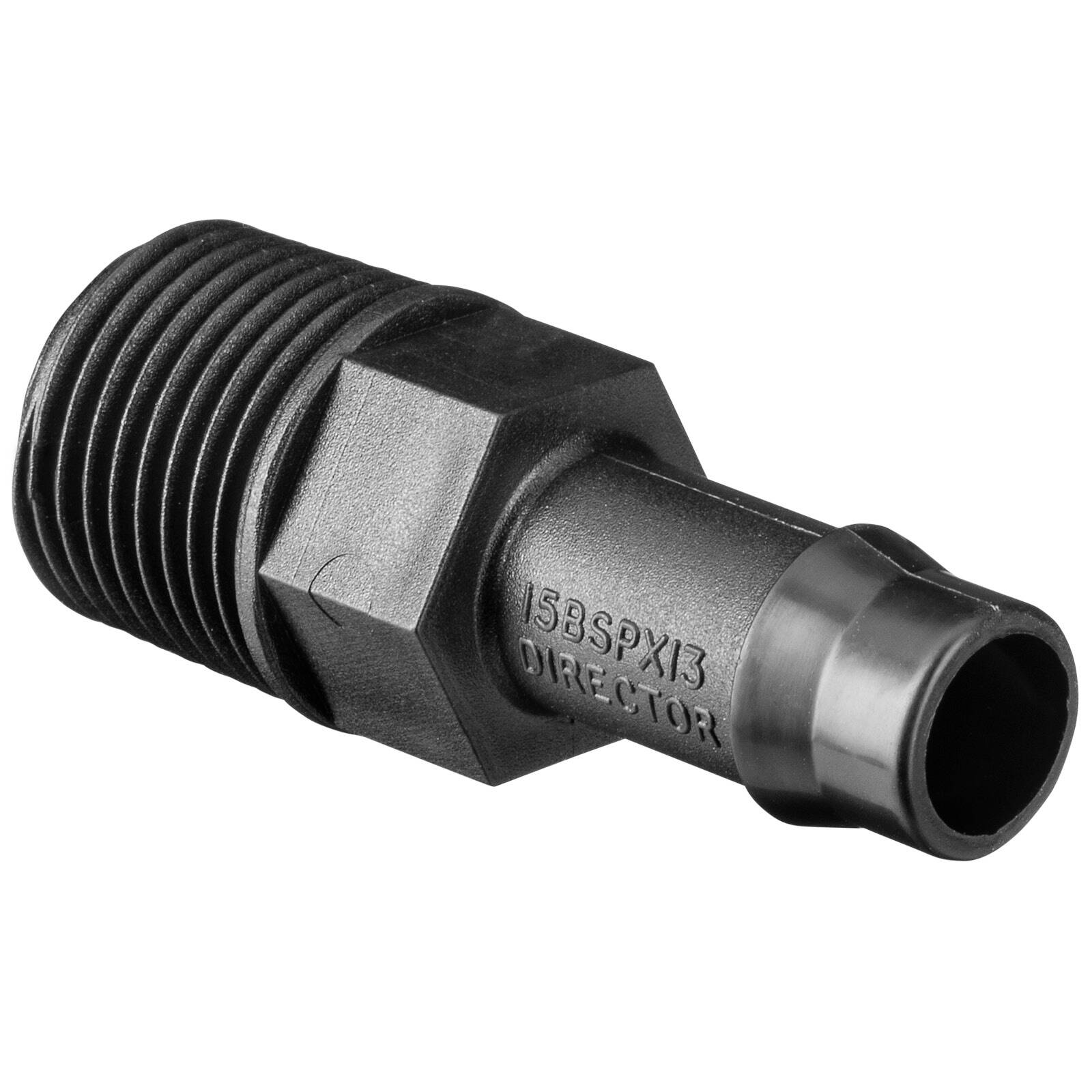 Pope 13mm Tail x 15mm BSP Male Director - 5 Pack - Image 3 of 3