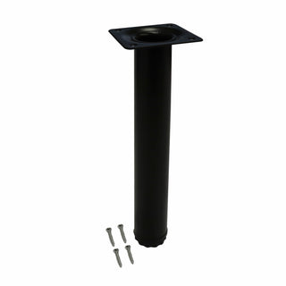 Adoored 30 x 230mm Black Round Table Leg