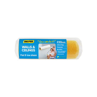 UNi-PRO 180mm 10mm Nap You Can Do It Paint Roller Cover - 180mm