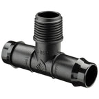 Pope 19mm Barbed x 15mm BSP Barbed Male Threaded Tee - Image 4 of 4