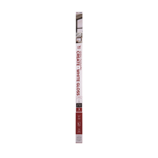 Pillar 0.9 x 2m White Gloss Privacy Adhesive Window Film