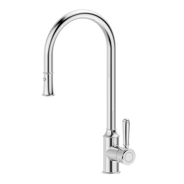 Mondella    Chrome Maestro Pull Out Vege Spray Sink Mixer - Chrome