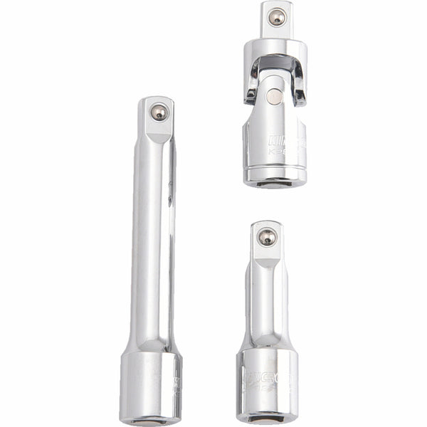 Kincrome 3 Piece 1/2" Drive Extension Bar Set