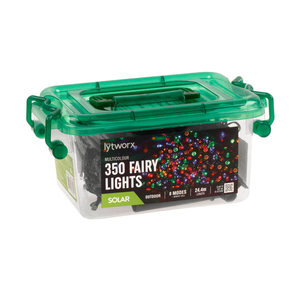 Lytworx Multicolour Solar Fairy Lights - 350 Pack