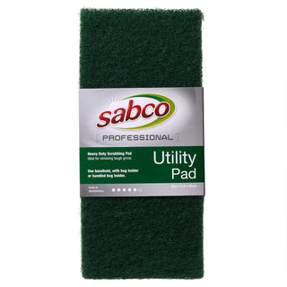 Sabco Professional Black Heavy Duty Utility Pad - Black