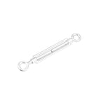 Pinnacle 12mm Galvanised Turnbuckle Eye And Eye - Image 1 of 2