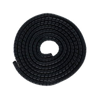CLICK 5m 15mm Black Heavy Duty Spiral Wrap - 15mm