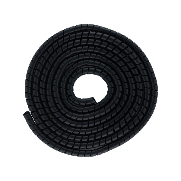 CLICK 5m 15mm Black Heavy Duty Spiral Wrap - 15mm