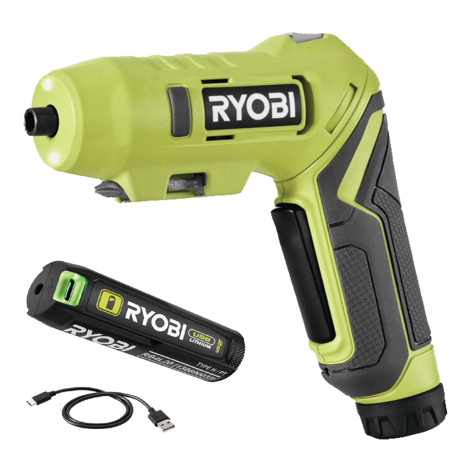 Ryobi USB Twist Grip Screwdriver 2Ah Kit RSDP4K - Image 1 of 10