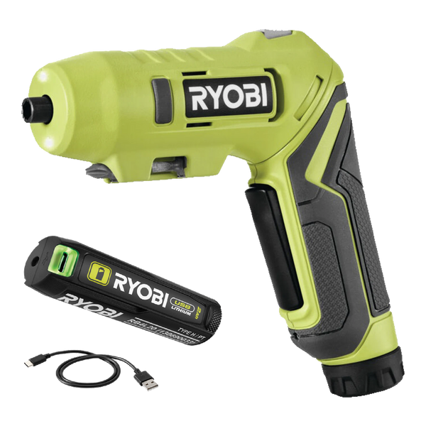 Ryobi USB Twist Grip Screwdriver 2Ah Kit RSDP4K