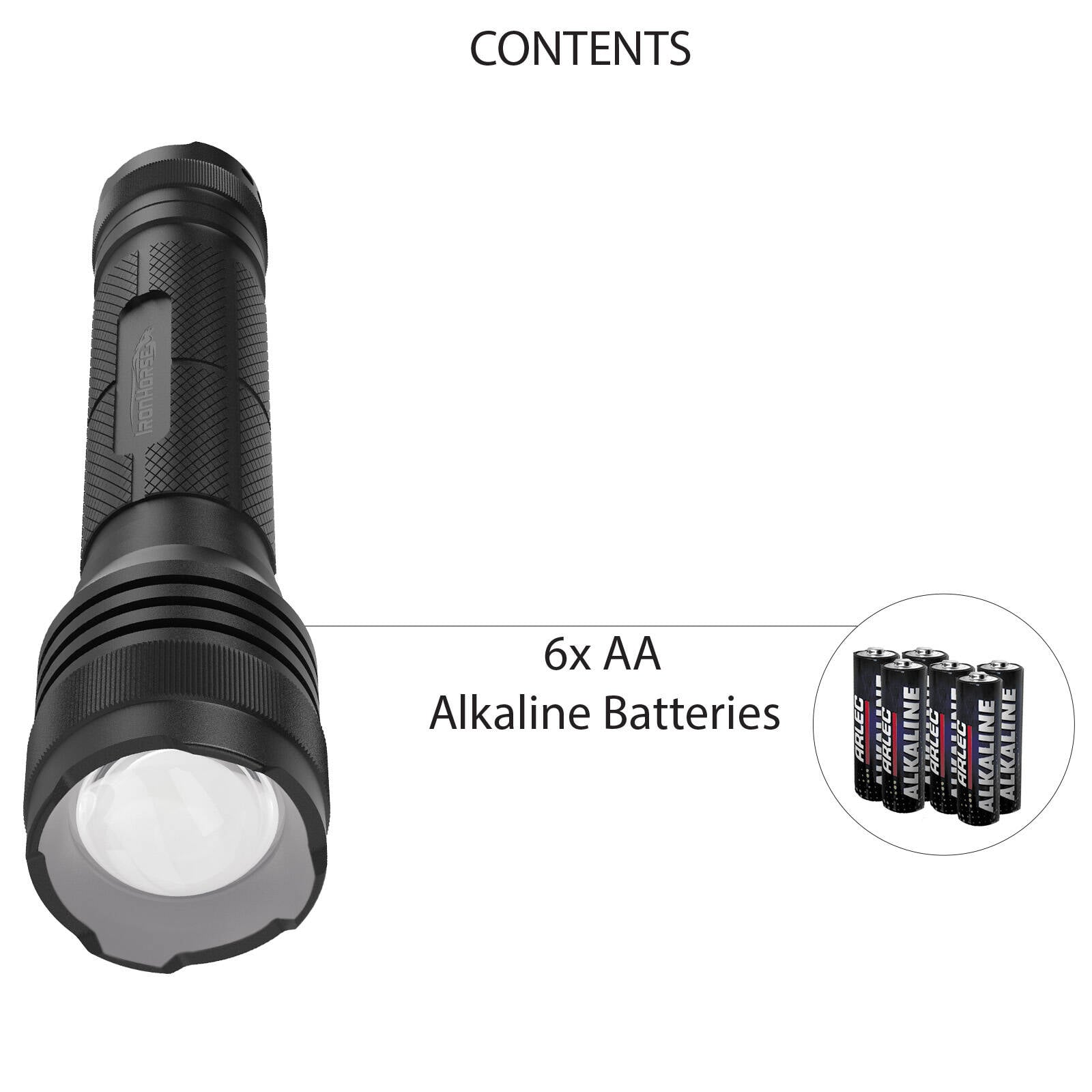 Ironhorse 1400lm Premium Torch Flashlight - Image 3 of 6