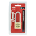 Lockwood 30mm Solid Brass Extended Shackle 120 Series Padlock General Purpose - Image 1 of 2