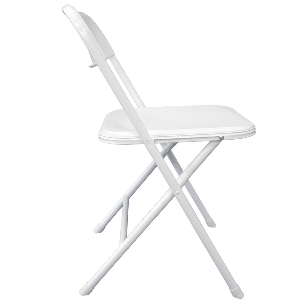 Marquee White Folding Chair - Image 3 of 9