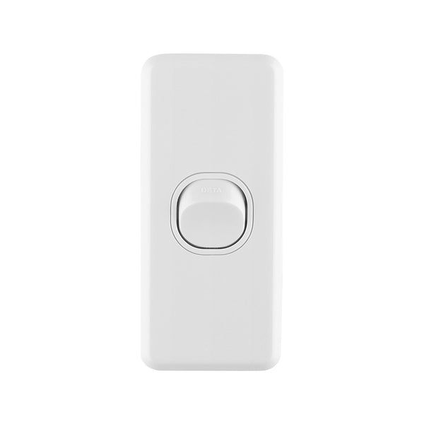DETA X6 1 Gang Single Architrave Switch