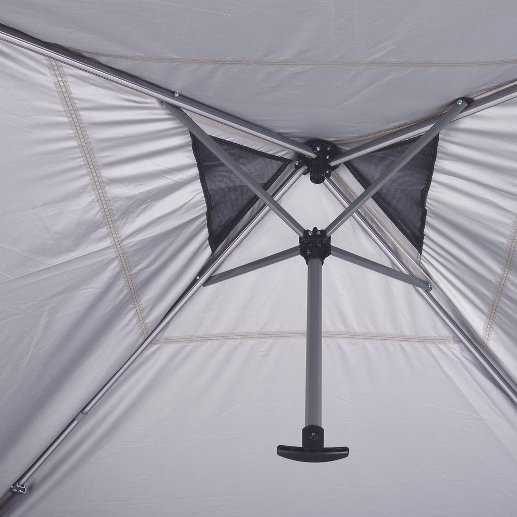 OZtrail 3m Quick Lock Lumos Gazebo w/mesh walls - Image 6 of 10