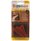 Screw-it-again Screw Hole Repair Snap Off Repair Wood Anchor - 4 Pack - Image 2 of 3