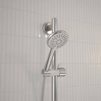 HomeCare by Caroma 900mm Stainless Steel Rail Shower - Stainless Steel - Image 4 of 12