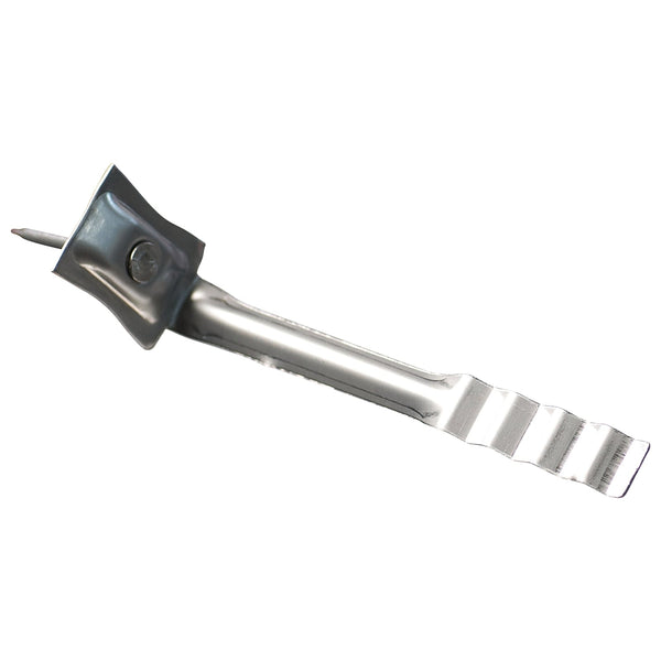 Abey 50mm Galvanised Light Duty Face Fix Brick Ties - 150 Pack