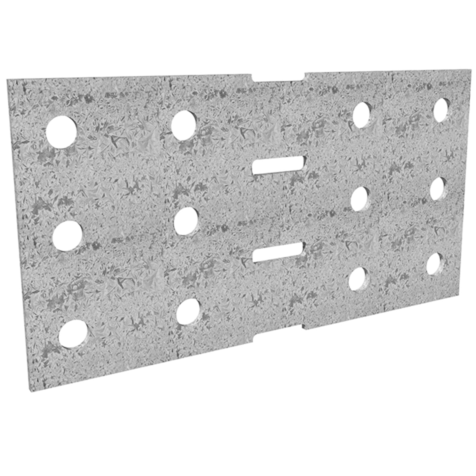 Dunnings 200 x 105mm M10 Galvanised Bracket Plate - Image 2 of 2