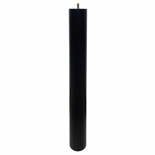 Adoored 73 x 710mm Black Round Pine Furniture Leg