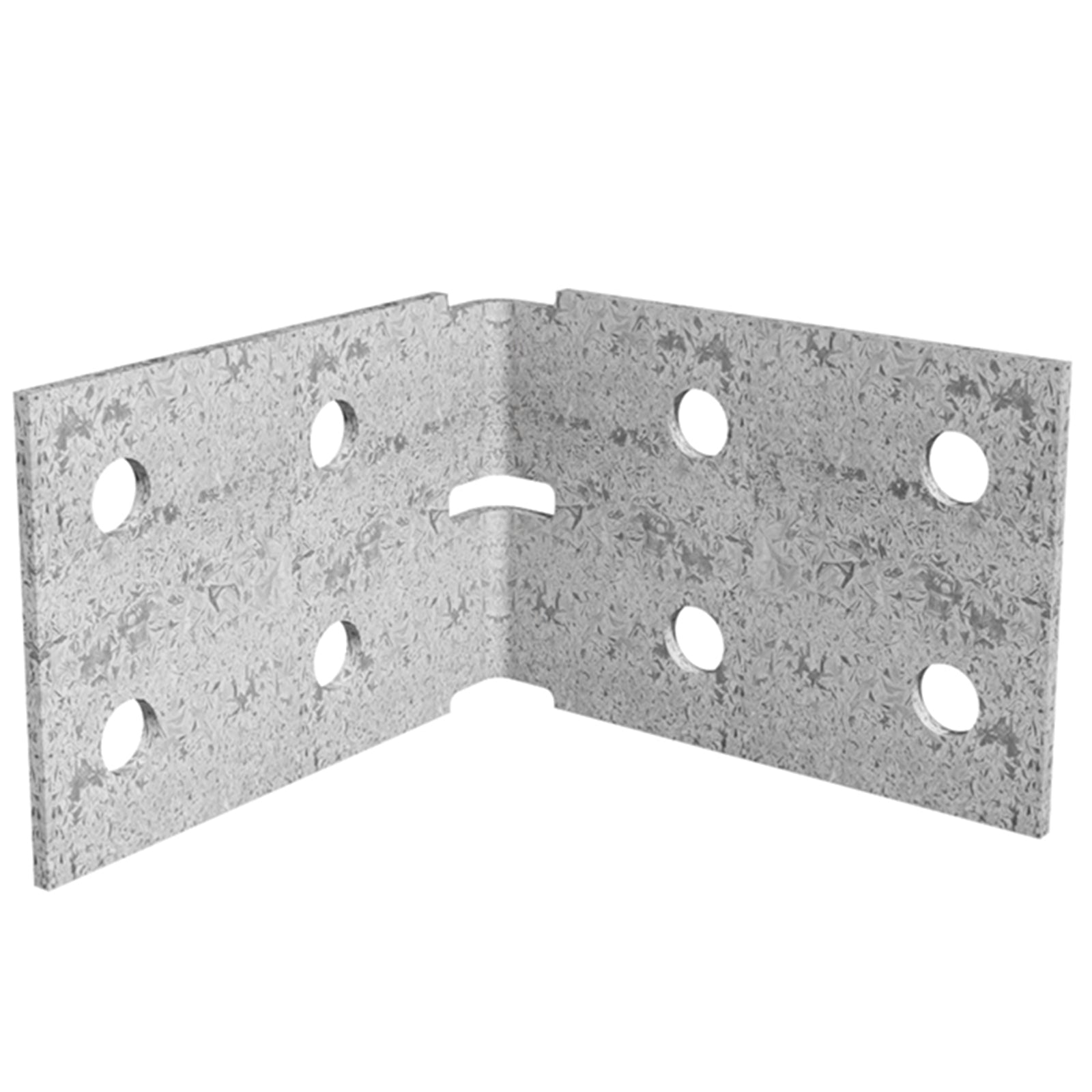 Dunnings 100 x 100 x 75mm M10 Galvanised Angle Bracket - Image 1 of 1
