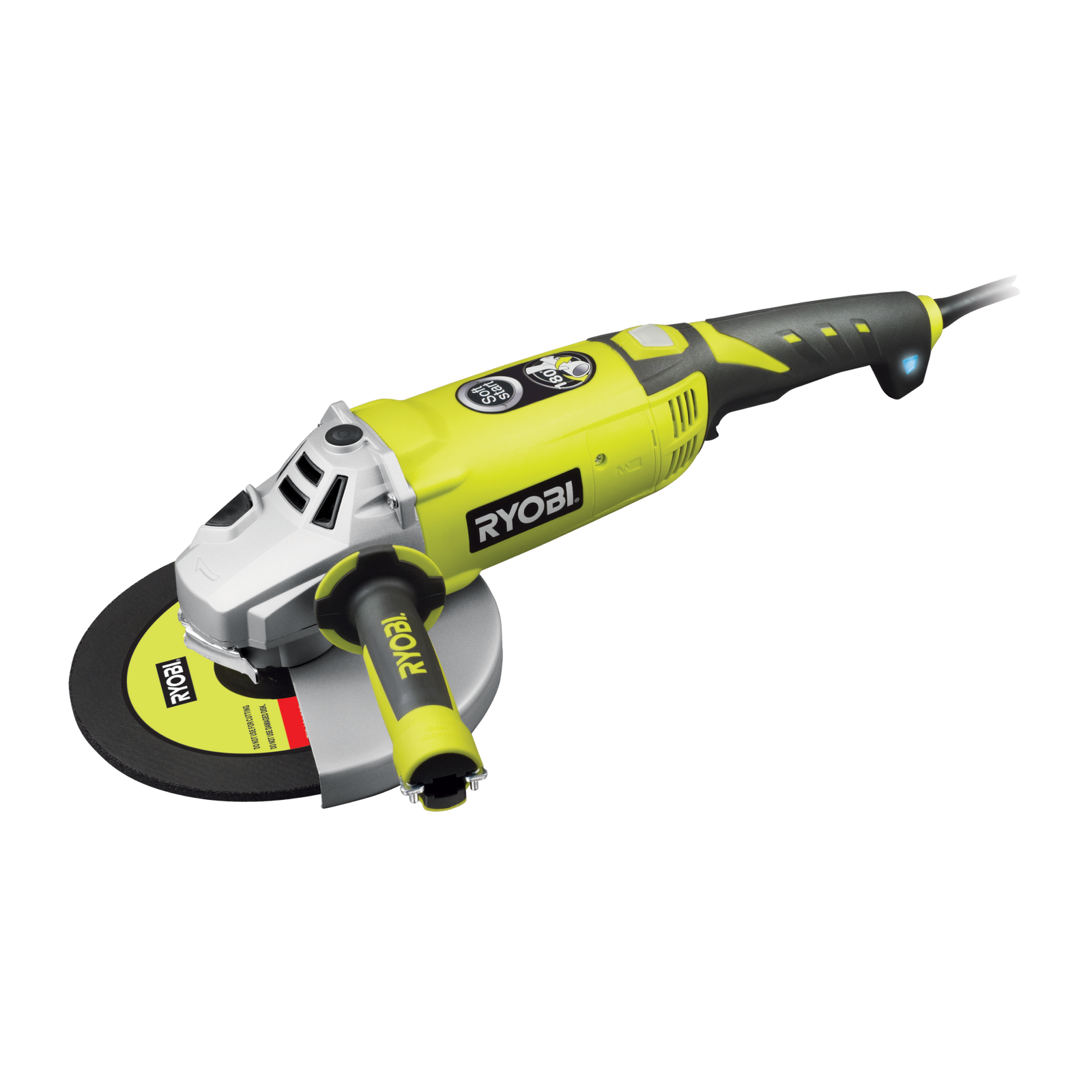 Ryobi 2000W 230mm Corded Angle Grinder EAG2023RG - Image 5 of 10