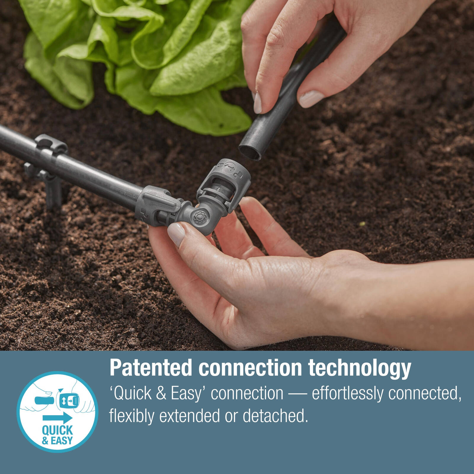 GARDENA 13mm Micro Irrigation Connector - 3 Pack - Image 4 of 9