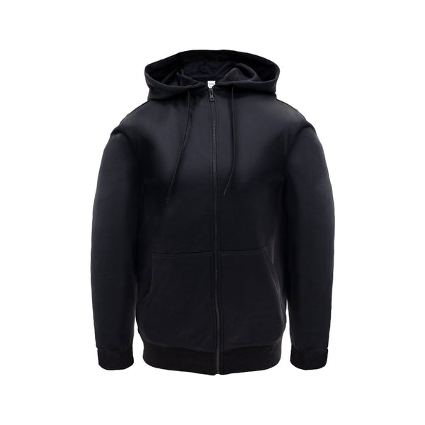 Craftright Black Zip Thru Hoodie - Medium