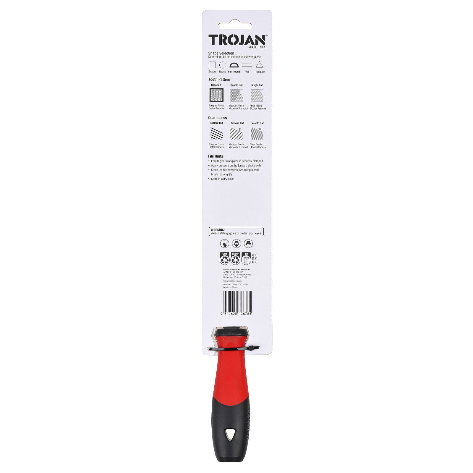 Trojan 250mm File Rasp - Image 8 of 8
