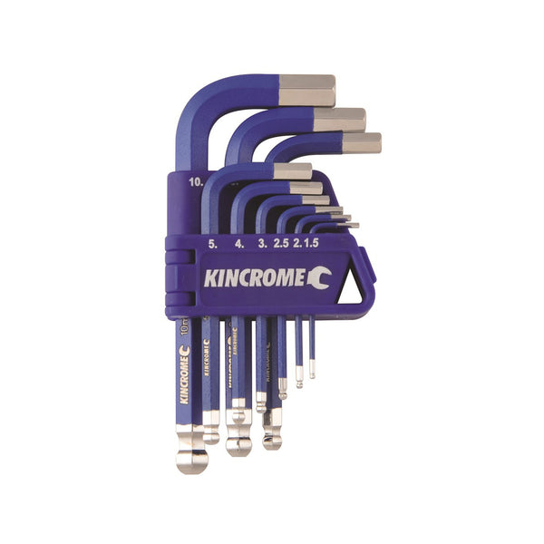 Kincrome 9 Piece Metric Hex Key Wrench Set