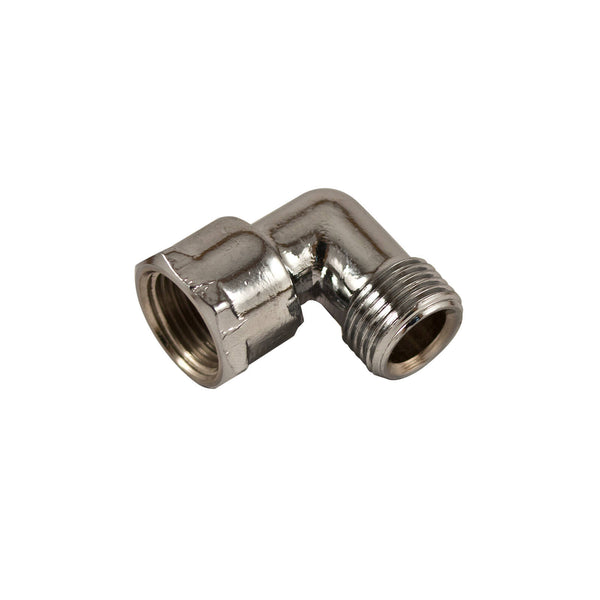 Brasshards 15mm Chrome Plated Male / Female Brass Elbow LF
