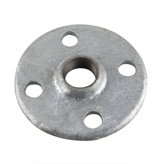 Brasshards Galvanised Round Flange With 15mm Drill Mall
