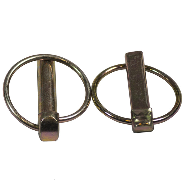 Goliath 11mm Brass Coated Lynch Pin - Pair