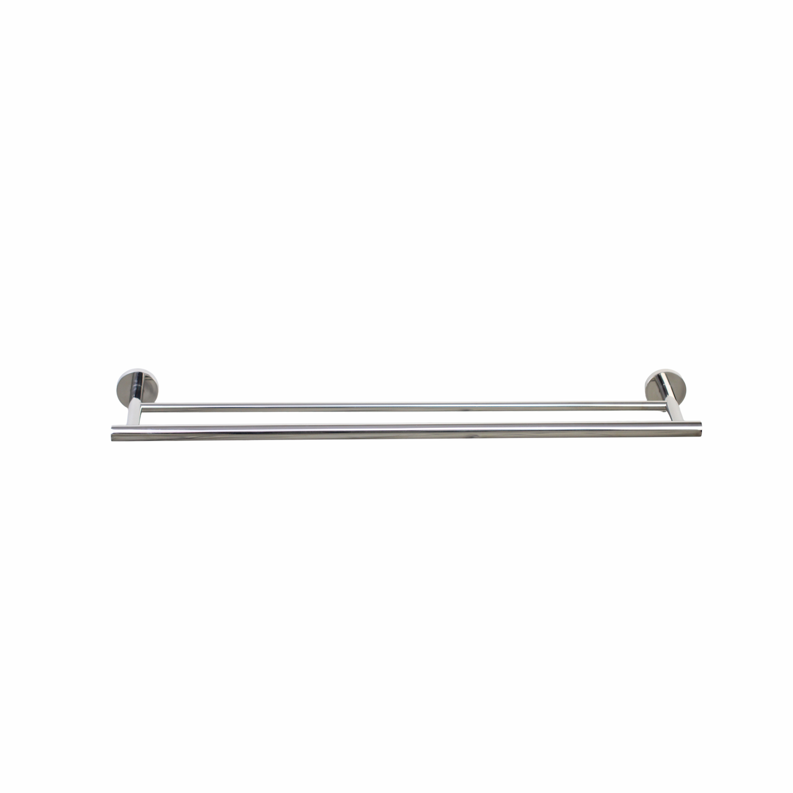 Barelli Toscana 60cm Polished Chrome Double Towel Bar - Image 2 of 2
