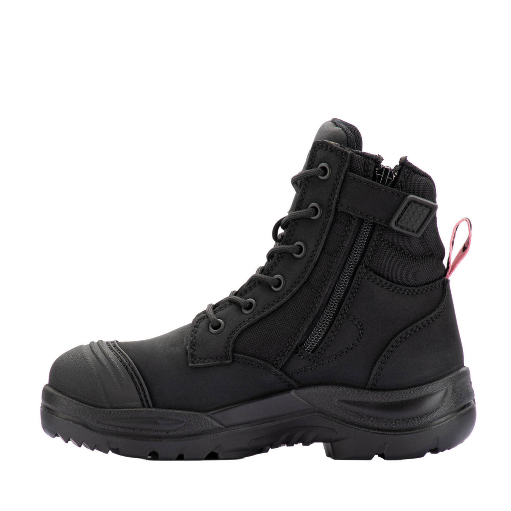 Bata Industrials Women's Black Luna Side Zip Safety Boot - US Size 10 - Image 4 of 5