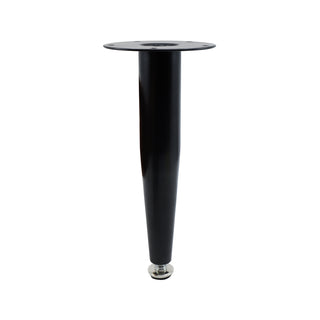 Adoored 230mm Black Tapered Metal Leg Furniture
