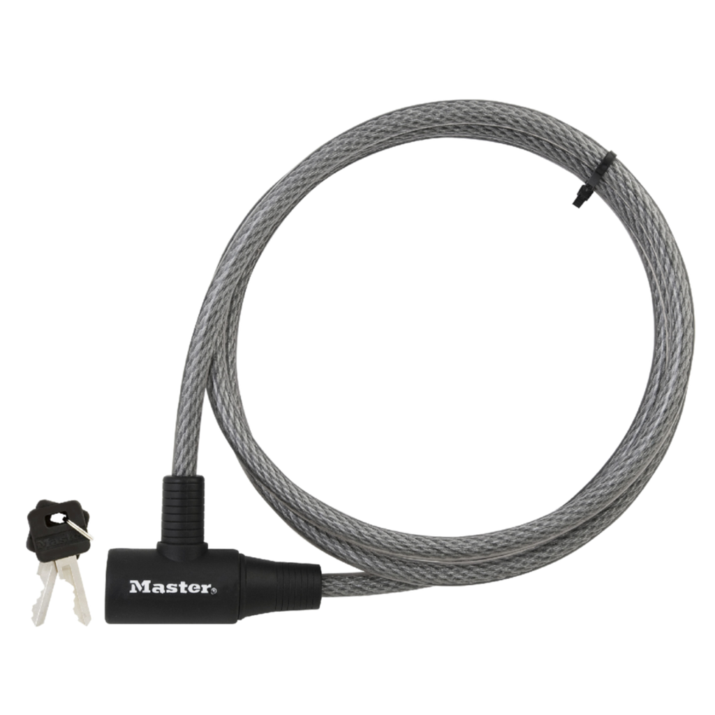 Master Lock 10mm x 1.8m Keyed Cable Lock - Image 1 of 16
