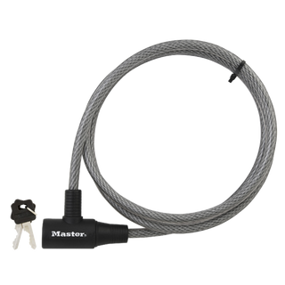 Master Lock 10mm x 1.8m Keyed Cable Lock