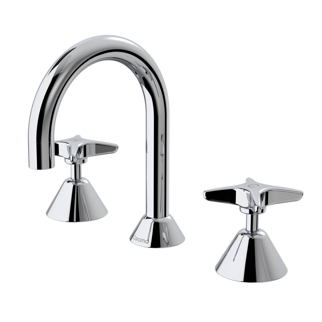 Caroma  Chrome Lead Free Elegance II Basin Set - Image 1 of 2