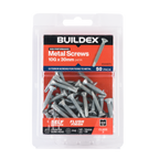 Buildex 10G x 30mm Class 3 Sheet Metal Screws (Countersunk Head) - 50 Pack - Image 1 of 5