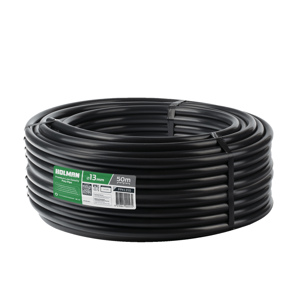 Holman 13mm x 50m Black Poly Pipe - Image 1 of 5