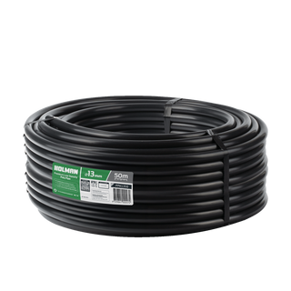 Holman 13mm x 50m Black Poly Pipe