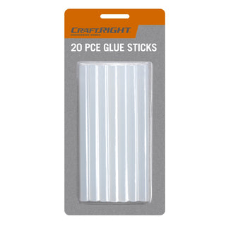 Craftright 7.2 x 100mm Glue Stick - 20 Pack